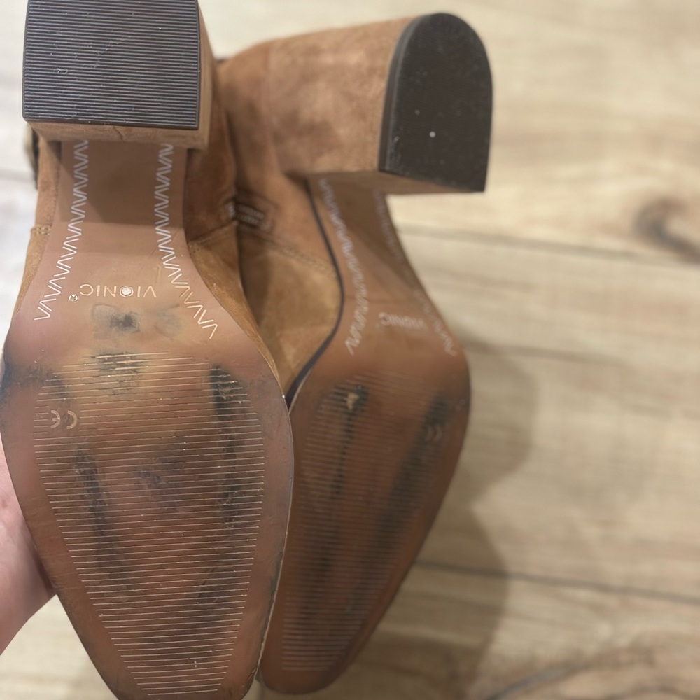 Vionic Tan Ankle Booties - image 2